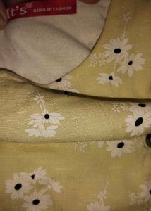 Western Gown with 3 quarter flared hands