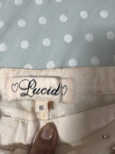 Lucid Cream Blouse never worn
