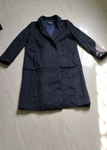 Elegant Navy Blue Coat