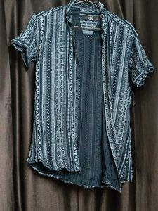 Men's Printed Short Sleeve Shirt