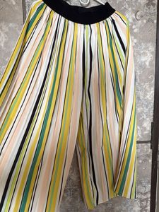 Striped Tiered Camisole Top and pants