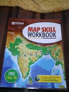 Arihant Map Skill Workbook Class 10