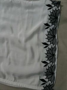 White Embroidered Kurta Set