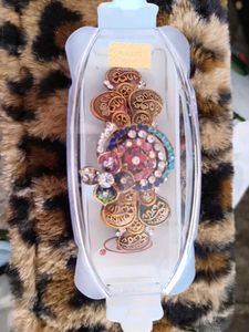 Sparkling Floral Hair Clip