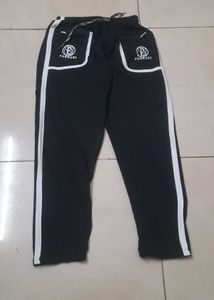 mens Black track pant (new)