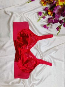 🇳🇿💫🎀Elegant Red Satin Bra