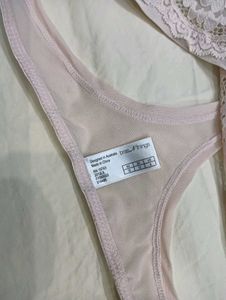 💛 Lace Thong Briefs with Bow