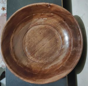 Set of 3 Wooden Mixing Bowls