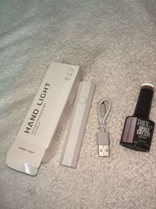 UV LED Nail Lamp & Cat Eye Polish