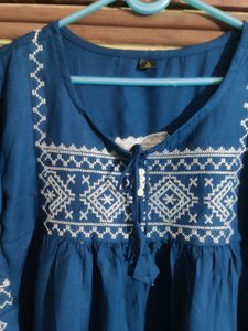 Women Print Anarkali Kurti