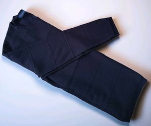 Textured Navy Blue Unisex Pullover