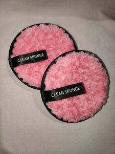 1 Piece Reusable Makeup Remover Sponges