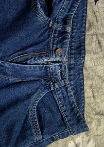 Dark Blue Denim Jeans