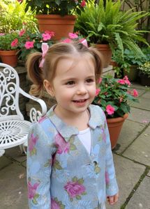 Sparkling Floral Print Jacket