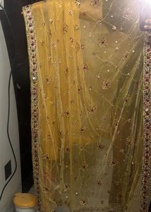 Partywear Dupatta with Tassels