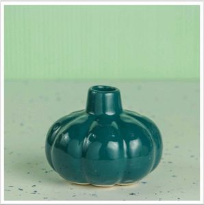 Combo of 3 Pumpkin Ceramic Vases