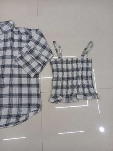 Checkered Co-ord Set