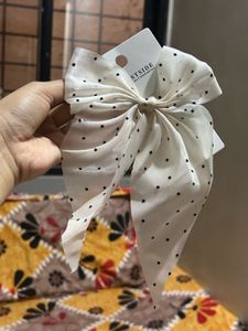Westside Polka Dot Hair Bow Set -2 with tag