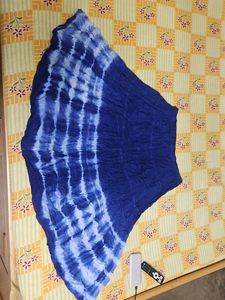 Bohemian Tie-Dye Maxi Skirt
