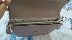 Chic Taupe Crossbody Bag