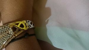 AD Krish Sparkling Statement Bracelet