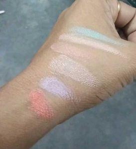 Concealer color correction pallete