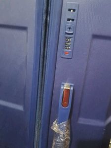 Flymate 100% ABS Navy Blue Luggage