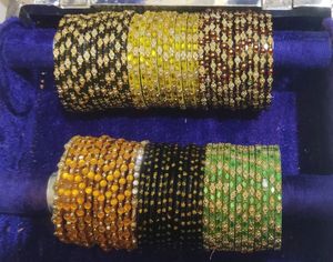 Bohemian Beaded Bangles Set