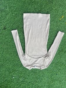 Ribbed Long Sleeve Top