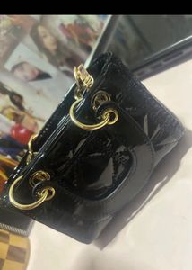 dress berry mini black sling bag