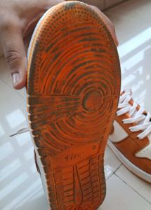 Nike Air low dunk midnight orange first copy sneak