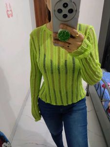 Partywear Mesh Top