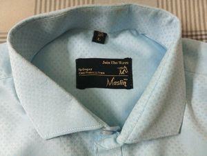 SKY BLUE MEN'S SHIRT
