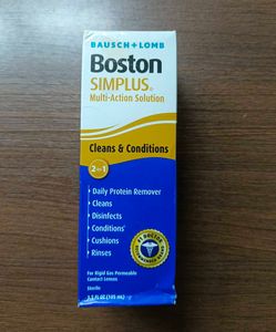 RGP LENS sol. - Boston Simplus Multi-Action So