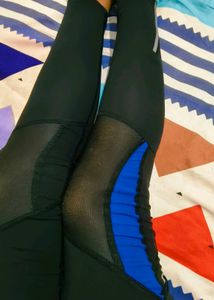 Blue &amp; Black Activewear Set