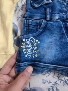 combos yellow 🟡 🟡 dress for baby girl