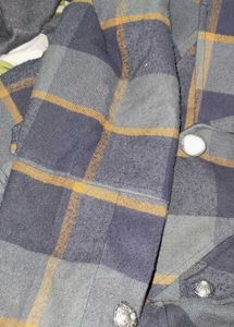 Stylish Plaid Double-Breasted Jacket