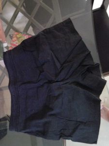 Theory Black shorts like skirt. Length13inches.