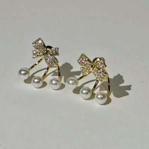 Korean Bow Earing..