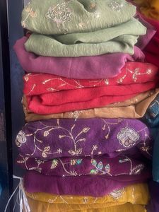 Embroidered Silk Sarees