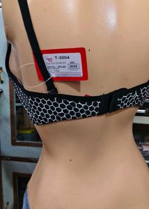 Women's Cotton Blend Printed Non-Padded Everyday B