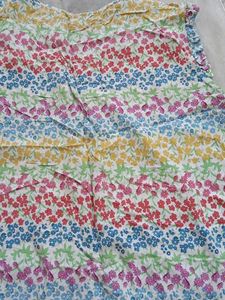 Floral Print Tiered Top