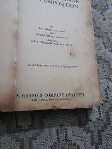 High School English Grammar and Composition