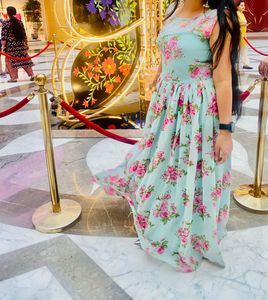 Floral Print Maxi Dress