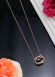 Sparkling pendant with Ball chain for girls and wo