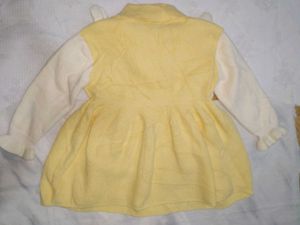 Cute Yellow Knit Dress (4-5 Y)