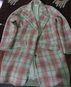 Chic Plaid coat - Pink