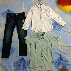 Boys Shirts & Jeans Bundle