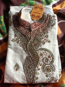 Elegant Embroidered Kurta