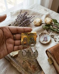 Bohemian Ethnic Dangle Earrings ✨🌿